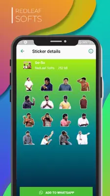 Tamil Stickers  vadivelu, Ani android App screenshot 5