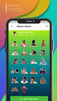 Tamil Stickers  vadivelu, Ani android App screenshot 6